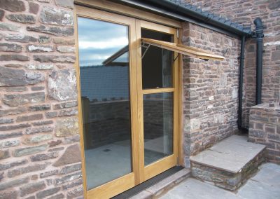 Oak Bi Fold Inset Sash